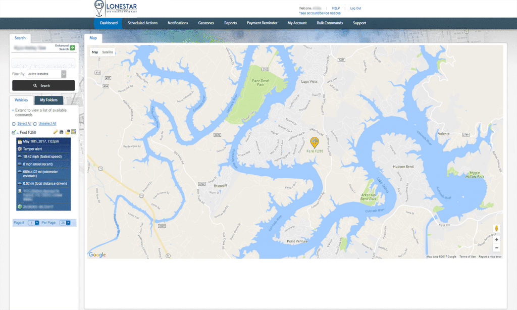 LST200 Vehicle GPS Tracking Device LoneStar Tracking®