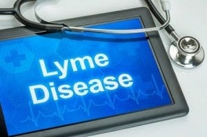 Tablet with lyme disease