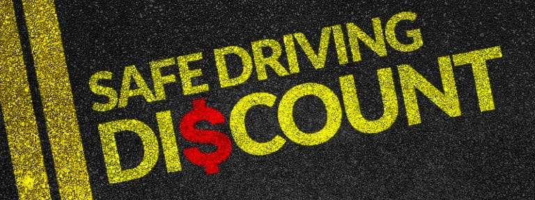 Insurance discount with a gps tracker