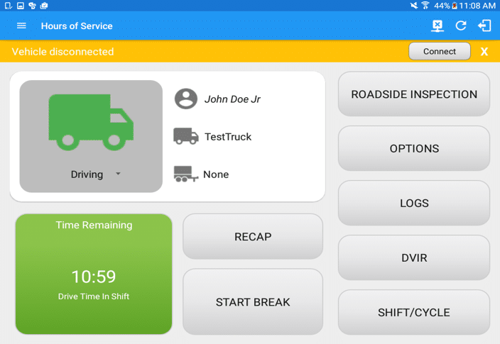 Hours of Service ELD by VisTracks