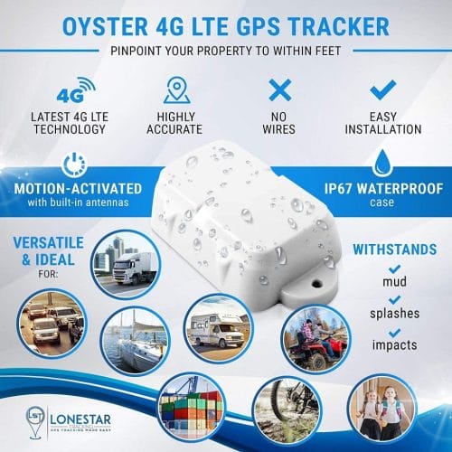 5G ATV GPS Tracker Rugged Waterproof Easy To Hide