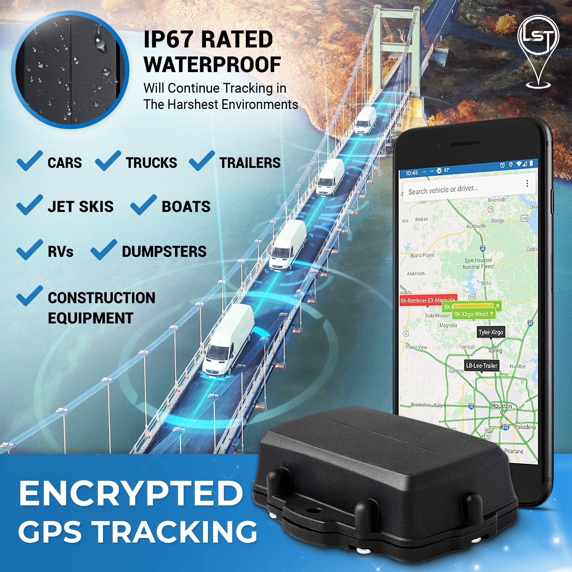 dart forudsigelse Uden Oyster3 5G Waterproof GPS Tracker - Instant Alerts - ATLT Device