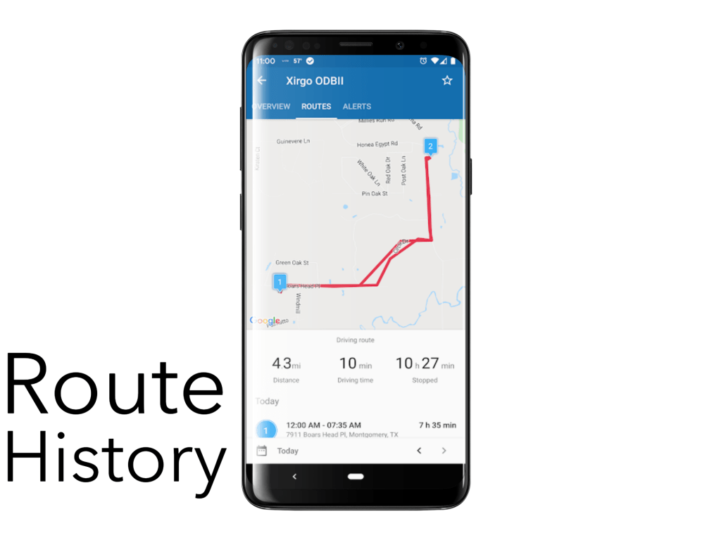 GPS bike tracker features