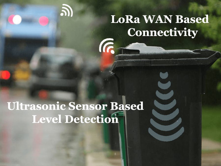 Waste Bin Level Sensor LoneStar Tracking®