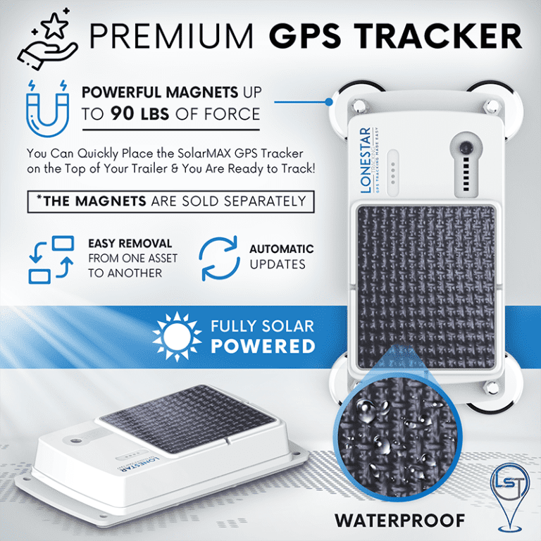 SolarMAX GPS The 5G CatM1 Rugged and Waterproof Solar Powered GPS