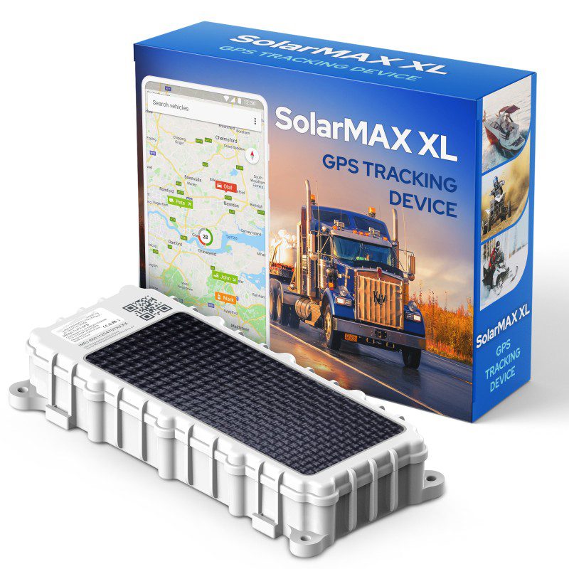 inden længe hegn logo SolarMAX XL- The 5G Cat-M1 Rugged and Waterproof Solar Powered GPS Tracker  With BLE
